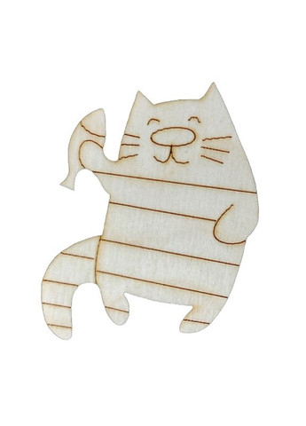 Набір дитячої творчості Розпис по дереву "Магніти-веселі коти" РД-011 УМНЯШКА (367963313)