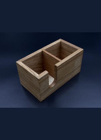 Органайзер Дерев'яний для вушних паличок, спонжиків, ватяних дисків. No Brand (330137155)