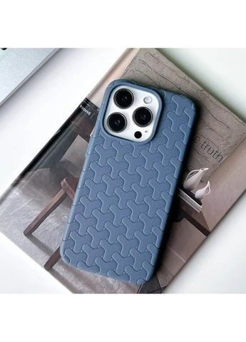 Чехол TPU Weaving для iPhone 16 Pro Max (6.9") Blue No Brand (382777358)
