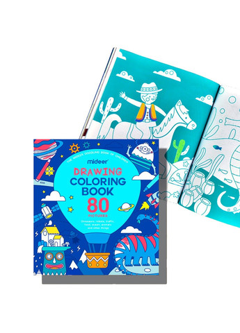 Книга-розмальовка Повітряна куля MD 4092 MiDeer (297514894)