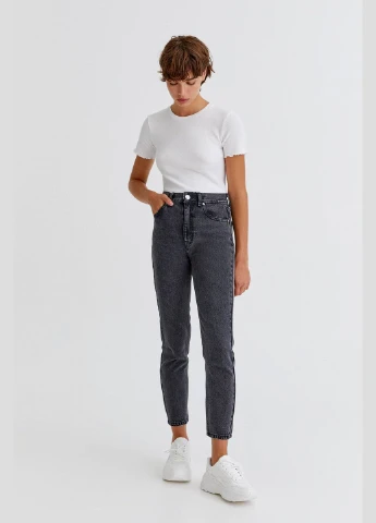 Джинсы Mom 8685/312/802 Pull & Bear - (296016700)