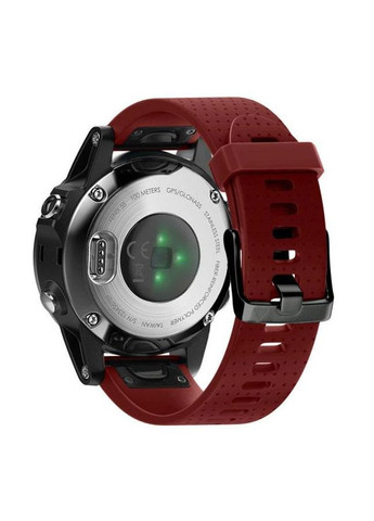 Силиконовый ремешок для часов Garmin Fenix 5S / 5S Plus / 6S - Red Primo (333720062)
