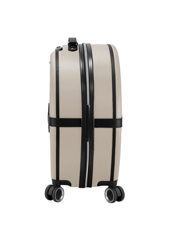 Валіза мала ручна поклажа 20" (S) ABS-Plastic Champagne/Black (T5674-2) Semi Line (360549194)