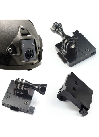 Металеве кріплення на армійський шолом (тактичного) nvg для екшн-камер No Brand (284177419)