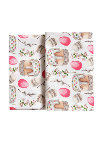 Скатертина 170х260 см – бавовняна скатертина з водовідштовхувальним покриттям, великодній принт святкова IDEIA (334726441)