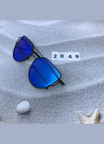 Солнцезащитные очки, цвет линз голубой No Brand (302673660)