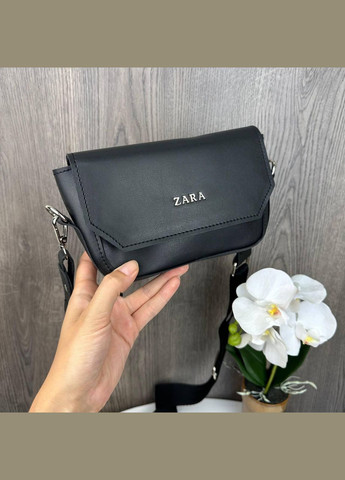 Жіноча міні сумочка клатч на плече екошкіра чорна (sku_1523) No Brand (330576226)