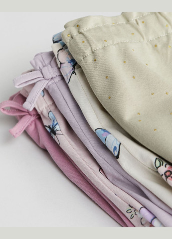 Шорты трикотажные 5 шт. для девочки H&M (324102860)