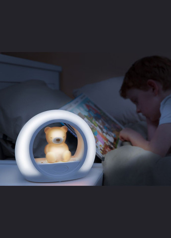 Нічник-проектор ведмедик Біллі зі звуковою активацією, карамельний () Zazu ZA-BILLY-02 (328397759)