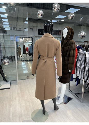 Бежевое зимнее Пальто зимнее C65 CHICLY