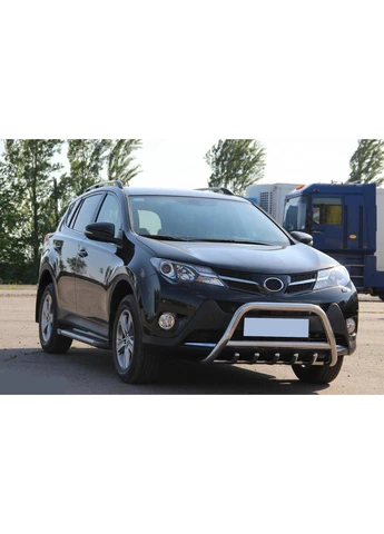 Кенгурятник WT003 (нерж) для Toyota Rav 4 2013-2018 гг CAN (389059202)