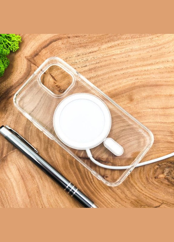 Протиударний чохол для iPhone 14 Прозорий MagSafe Ultimate Experience (322287900)