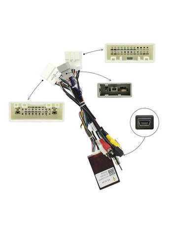 Адаптер штатного усилителя Nissan X-Trail 2014+ Qashqai 2017+ Rogue 2013-2020 CAN-BUS (6355) 11шт Feeldo (352011473)