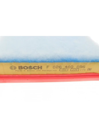 Фільтр повітряний Ford Ka 1.3i 02-08/1.6i 00-08 F 026 400 096 (opt-om) Bosch (381468545)