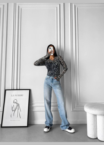 Лонгсливы из сетки в актуальный принт Adelante (318340282)