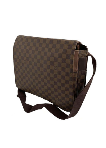 Мужская сумка из кожзама LV3057406 коричневая No Brand (370848294)