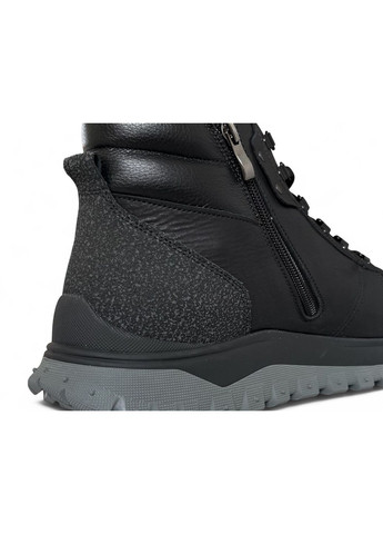 Чоловічі шкіряні черевики (31 см) Чорні (1439) Maxus (366561082)