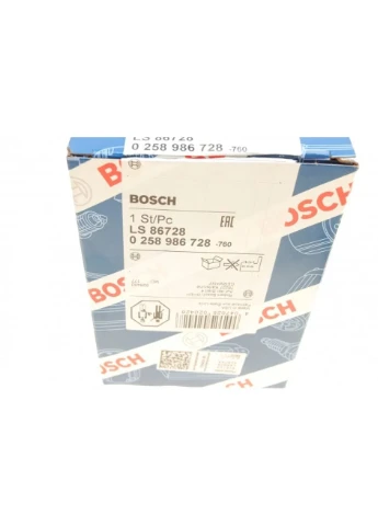 Лямбда-зонд ЗОЗ; УЗ; ГАЗ; DAEWOO; CHEVROLET(пр-во) 0258986728 Bosch (366125733)
