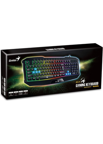 Клавіатура мембранна 31310474105 Scorpion K-215, 114key, USB-A, Genius (362712508)