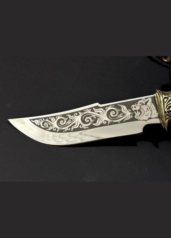 Нож охотничий Кабан 22k62 в подарочном деревянном кейсе. NB Art (346533199)