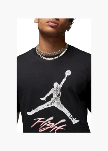 Черная мужская футболка essentials jumpman t-shirt black dq7376-011 Air Jordan