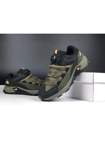 Хакі Зимовий хакі термо чоловічі кросівки осінь/зима No Brand