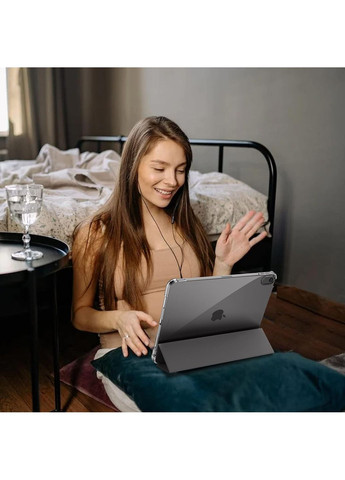 Чохол Soft Edge з кріпленням Apple Pencil для Apple iPad Air 11" M2 2024 Black (711425) BeCover (366220115)