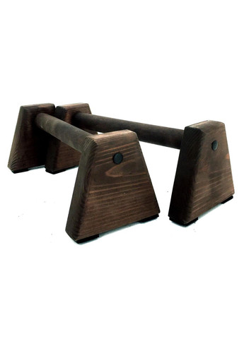 Упори для віджимань (паралетси) з дерева Сальрей капучино (ПРЛ-000809) No Brand (328224560)