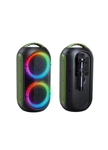 Акустикакараоке Little Boy RGB LED Outdoor Wireless Speaker RB-X9 |30W,BT5.0, TF, USB, 2.5Hours| Remax (293345670)