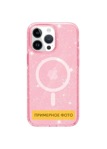 Чохол TPU Galaxy Sparkle (MagFit) для Apple iPhone 16 Pro (6.3") Epik (389069877)
