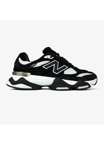 Кроссовки женские и мужские New Balance 9060 Black White | Нью Беланс 9060 черные белые No Brand чёрно-белые демисезоны (367848930)
