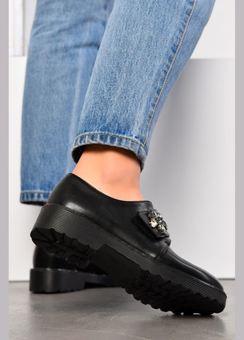 Let's Shop Туфлі жіночі чорного кольору туфлі-човники чорний з штучна шкіра, україна — демісезон (314455260)