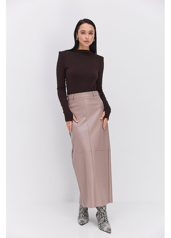 Довга спідниця-олівець з екошкіри Arjen (370984612)