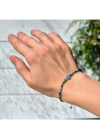 Браслет талисман для знака зодиака Телец из натуральных камней на затяжке d-6-3-2мм+- No Brand Браслет (362695448)