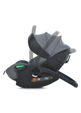 Автокрісло дитяче El Camino сіре для новонароджених до 13 кг. ProDobro (368760047)