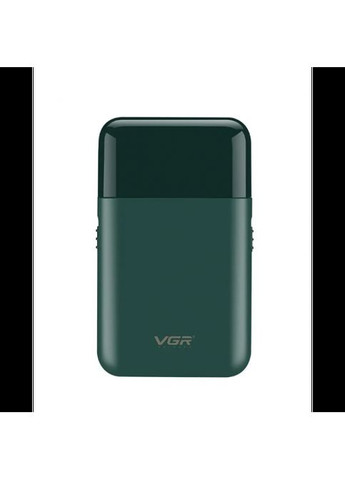 Электробритва беспроводная VGR V-390 с встроенным выдвижным триммером шейвер 5 Вт Зелёный No Brand (323486614)