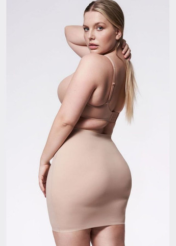 Нижня безшовна спідниця з корекцією Julimex 220 Basic beige (301864964)