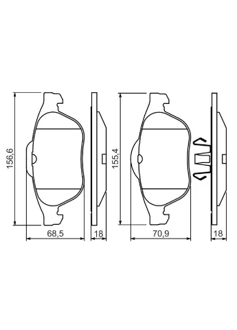Колодка Bosch (381928914)