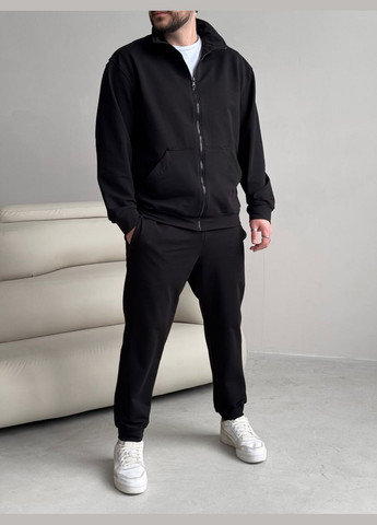 Комплект жилетка смірий беж Easy + костюм Pull без капюшону чорний No Brand (329995297)