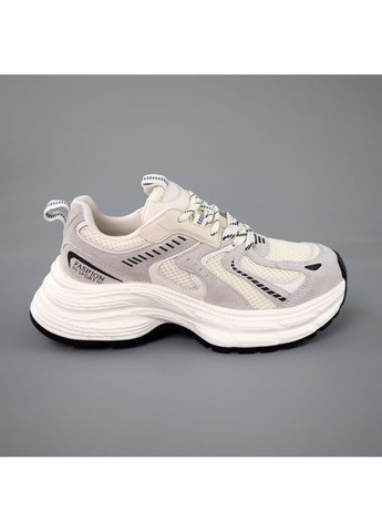 Кроссовки женские Fashion молочные (359227024)