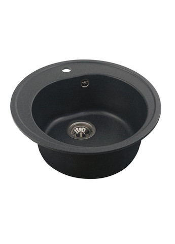 Гранітна мийка для кухні LUNA 510 матова Антрацит Valeso (358059086)