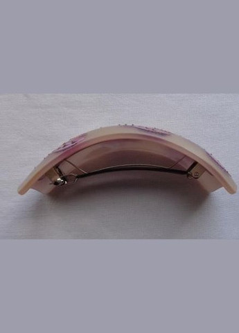 Заколка-автомат серая для волос с ручной росписью "Изящный Бегунок" No Brand (349843417)