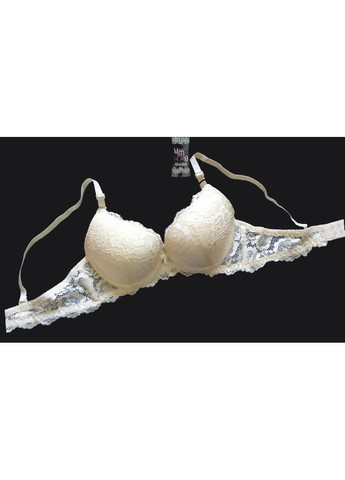 Бежевий бюстгальтер на тонкому поролоні чашка в Biweier з кісточками