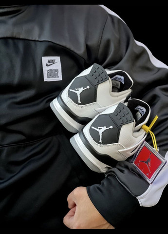 Кроссовки зимние женские и мужские Nike Air Jordan 4 winter beige white fur | Найк Аир Джордан 4 бежевые белые с мехом No Brand бежевые зима (308072584)