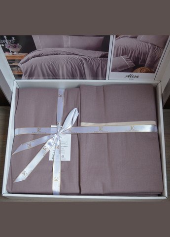 Постільна білизна Ranforce Deluxe 200 х 220 см Alisa Lilac First Choice (318380887)