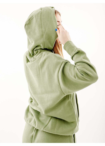 Жіноча Худі NS FLC OS PO HDWSH Зелений Nike (282316991)