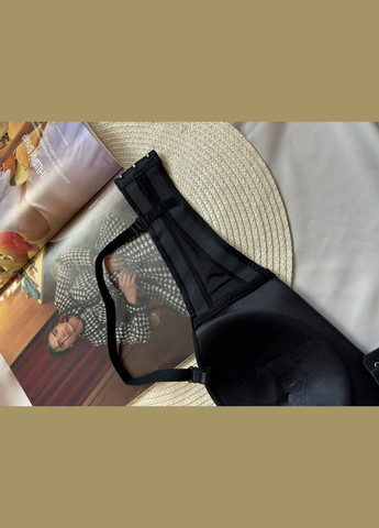 Чорний безшовний бюстгальтер Lu Lo La без кісточок