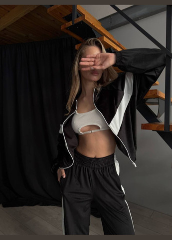 Трендовый костюм с акцентными вставками 😍 Luna (322444737)