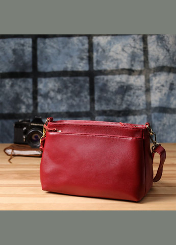 Сумка жіноча з твердим дном з натуральної шкіри 22982 Vintage (348358928)