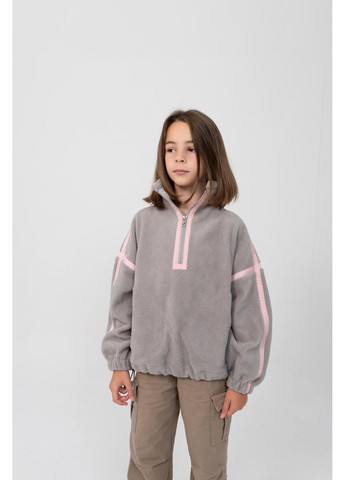 Комбінований демісезонний худі мерідіт попелястий Cvetkov Меридит